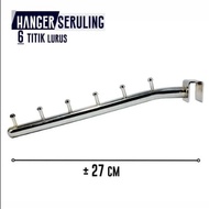 6-point iron hanger, strong, durable iron hanger