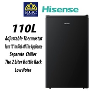 Hisense 110L Refrigerator RR120D4ABN1 Fridge