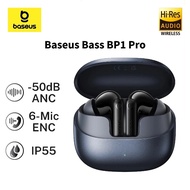 Baseus BP1 Pro TWS ANC Hi-Res LDAC -50dB 6 Mic ENC with IP55 & 55H Earbuds Bluetooth Earphone 6.0