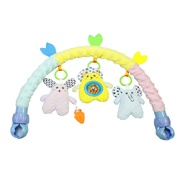 Baby crib, bell bed clamp, handcart decoration, music, paper, baby toy, baby bean plush car clamp