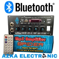 Kit Power Amplifier Speaker Aktif Plus MP3 Bluetooth 750W PMPO