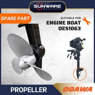 OGAWA OES1063 Engine Boat Motor Outboard - Propeller / Kipas Enjin Boat (Original Spare Part)