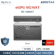 Egpu AooStar XG76XT | Card Đồ Họa Ngoài Radeon RX-7600XT 7600M | Sạc USB4 & OCuLink Hiệu Suất Cao