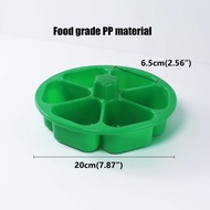 Acuan Sushi Segitiga 6 Rongga Pembuat Tekan Bebola Nasi Onigiri Alat Pembuat Sushi Tidak Lekat Untuk