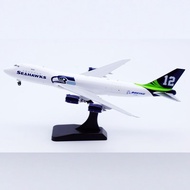 JC Wings 1: 400 Seattle Seahawk Boeing B747-8F N770BA Alloy Airplane Model