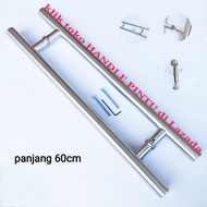 Handle baut tembus / Handle pintu kaca / Handl pintu aluminium / handle pintu rumah / gagang pintu rumah minimalis / tarikan pintu rumah