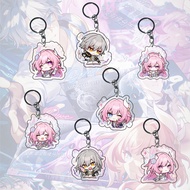 GANTUNGAN Honkai Star Rail Cyrene Keychain - HSR Games Keychain - Keychain - Souvenir - TrailBlazer 
