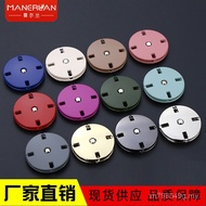 Cashmere Button Button Coat Fur Ready Stock Metal Color Flip Button Sweater Woolen Hidden Button Han