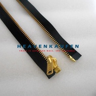 TM17 Resleting Zipper YKK Gigi Besi 40 cm Bolak Balik