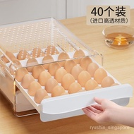 Egg Storage Box Refrigerator Dedicated Drawer-Type Egg Storage Crisper Food Grade Organize Fantastic HWEM
