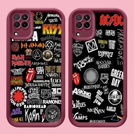 G-57 ACDC Soft Case for Samsung Galaxy M12 F12 A12 5G Cover