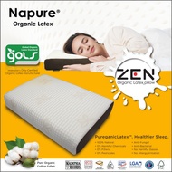 Napure Zen Organic Latex Pillow M/L Size PureganicLatex Healthier Sleep