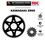 RK Takasago Sprocket for Kawasaki Z900 large displacement bike, material: Black plated steel, Sprock