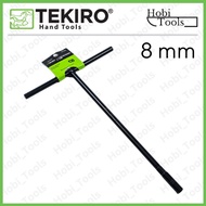 TEKIRO BLACK T-SOCKET WRENCH 8MM - T-SOCKET WRENCH 8 MM