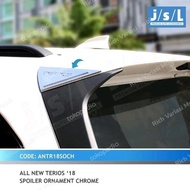 Spoiler Ornament Chrome Jsl An Rush Terios 18