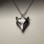質感大狐狸頭項鍊