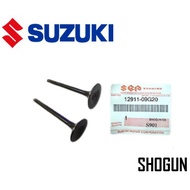 SUZUKI SHOGUN INTAKE & EXHAUST VALVE API MINYAK SHOGUN125 SHOGUN-125 SHOGUN 125 SUZUKI