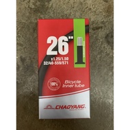 Chaoyang 26×1.25/1.50 AV-FV 48mm bicycle inner tube 48mm bicycle tube