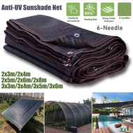 Anti-UV Sunshade Net Outdoor Garden Sunscreen Shade Cloth Net Greenhouse Cover Jaring Hitam Pelindun