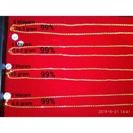 kalung wanita emas asli 24k - 10 gr