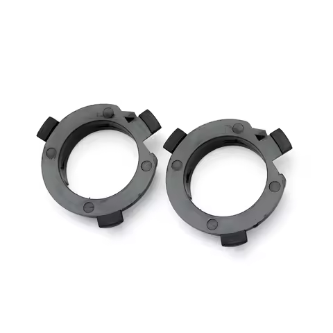2PCS H7 LED Headlight Retainer Bulb Base Headlamp Socket Adapter for Hyundai Santa Fe i30 i40 Kona K