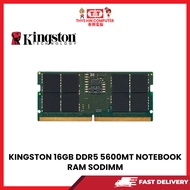 KINGSTON 16GB DDR5 5600MT NOTEBOOK RAM SODIMM