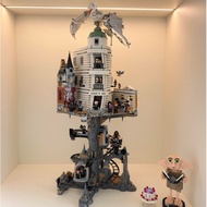 Compatible with 76417 Gulingge Wizard Bank Assembled Building Blocks Harry Potter Building Model Toy