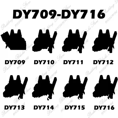 DY709-DY706 Hot Game Movie Anime Cartoon Action Figures DY709 DY710 DY711 DY712 DY713 DY714 DY715 DY