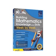 SCORE Building Mathematics Knowledge and Skills Week by Week SAP得分系列 数学周周练 3-6年级 新加坡数学 英文原版进口图书