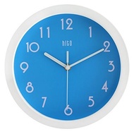 HITO Modern Colorful Silent Non-ticking Wall Clock- 10 Inches (Blue)