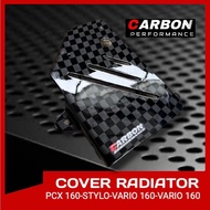 COVER RADIATOR KIPS RC CARBON CHASSIS PCX 160 ADV 160 VARIO 160 STYLO 160 CARBON CHASSIS COVER RADIA
