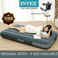 【LOWEST PRICE】ORIGINAL INTEX 4 SIZE DURA-BEAM Standard Fiber-Tech Technology Extra Thick 25CM Midnig