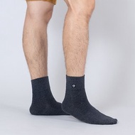 除臭寬口紳士襪 MIT台灣製 抗菌消臭襪 棉長襪 男襪 西裝襪 灰