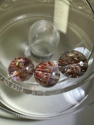 單珠/散珠/頂珠/串珠/水晶珠子 (高品超七單珠) 左10mm