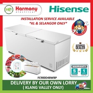 [FREE INSTALL KLANG VALLEY] HISENSE FC900D4BWBP Chest Freezer 780L 8 In 1 Function Penyejuk Beku 冷藏柜