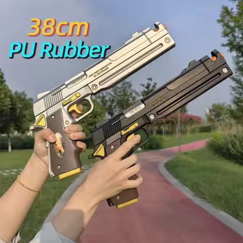 Ghostbusters 4 Ebony Gun Prop Weapon Dante Peyote Gun Model Cos Halloween Scary Rubber Kids Toys Mod