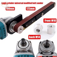 MXBEAUTY Angle Grinder Belt Sander, Polishing Sander Grinder Sand Belt|Multipurpose Modified Abrasive Belt DIY Electric Belt Sander Grinder Modification Tool