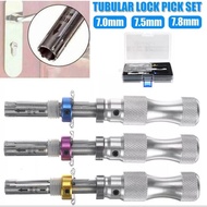 Contents 3 Locksmith Practice Tool Kit Tubular Lock Pick Door New Tubular lock pick locksmith key op