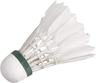 HUDORA Natural Shuttlecocks Set of 6 Badminton Balls 76053/01