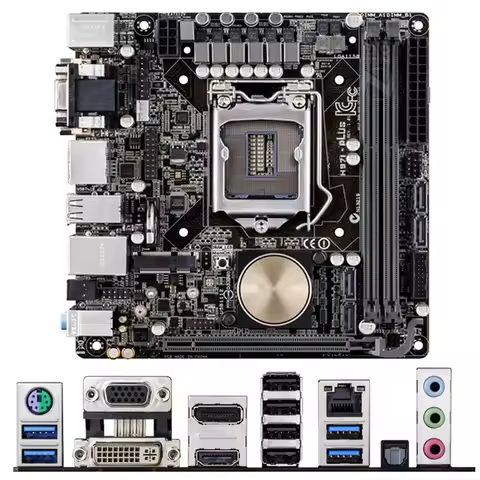 For Intel H97 H97I-PLUS MINI ITX motherboard Used original LGA1150 LGA 1150 DDR3 16GB USB2.0 USB3.0
