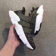 Clover CLIMACOOL Shark Mesh Running Shoes Army Green Men's Shoes Breathable Sports Shoes CQ3024