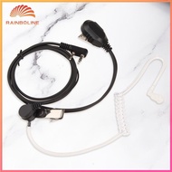 PTT Mic Walkie Talkie Earpiece Headset Multifunctional for Baofeng Kenwood Radio
