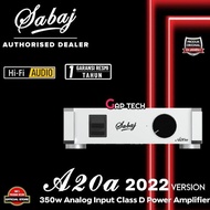 Sabaj A20a 2022 Version
350w Analog Input Class D Power Amplifier