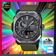 [Casio] Wristwatch Protrek [Domestic regular item] Climber Line Radio wave solar CORDURA®/cor™ adopt