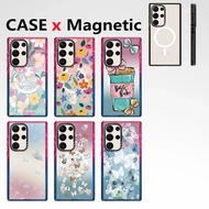 wild and f free Butterfly flower Magnetic casing Samsung Galaxy S25 Ultra S22 S23 S24 Ultra Plus pho