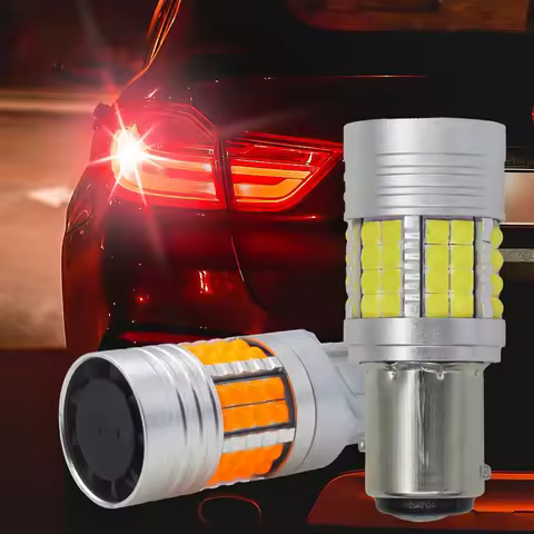 Car LED bulb 1156 BA15S BAU15S P21W T20 7440 7443 36SMD turn signal reversing light suitable for BMW