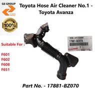 Toyota Hose Air Cleaner No.1 - Toyota Avanza 1.3 ( 17881-BZ070 )