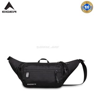 EIGER WAISTBAG IRIDIUM 2L FOLDABLE WB|BLK|4992