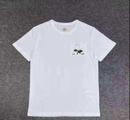 Kent &amp; curwen 玫瑰花白色T-shirt