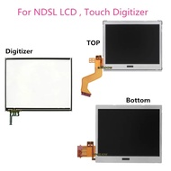 Replacement Top Upper / Lower Bottom LCD Display Screen  Touch Screen Digitizer Glass For Nintendo D